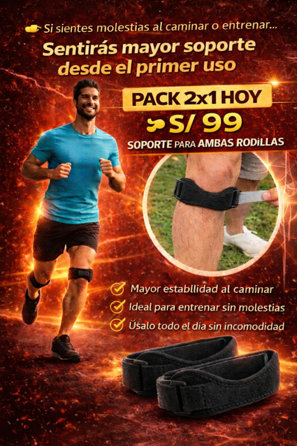 KIT DE PROTECCIÓN DE RODILLA (PACKx2)